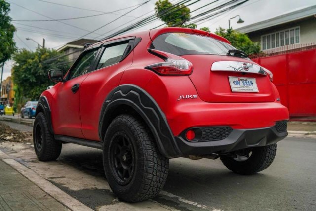 Modifikasi Nissan Juke (Foto: dok. Carscoops)