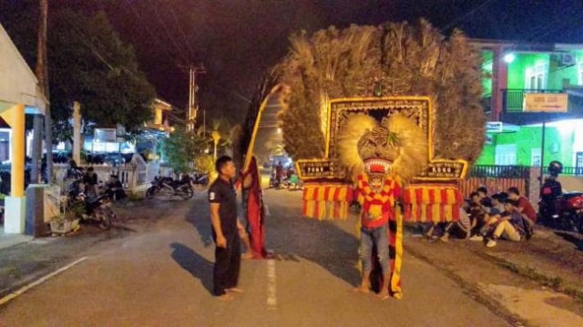 Ini yang Terjadi Saat Reog Nampil di Malam 1 Syuro di Tanjungpinang
