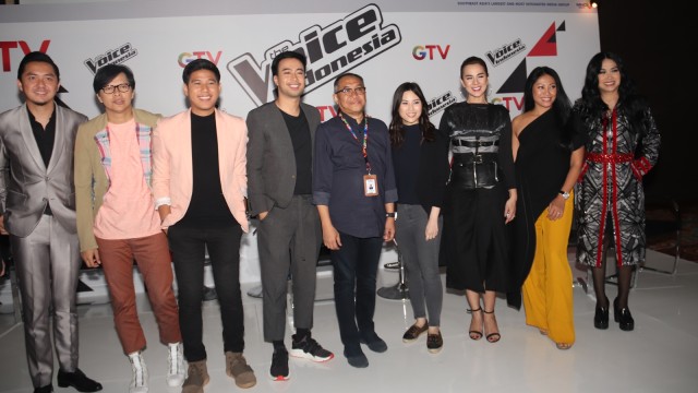 Juri The Voice Indonesia (Foto: Munady Widjaja)