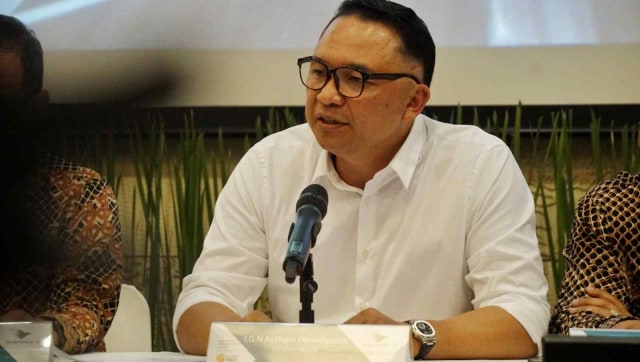 Direktur Utama Garuda Indonesia I Gusti Ngurah Askhara Danadiputra (Foto: Irfan Adi Saputra/kumparan)