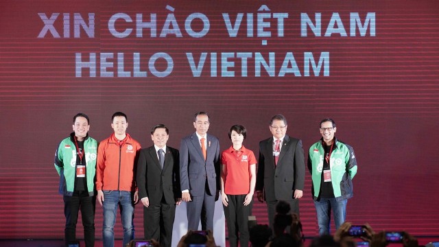 Peluncuran Go-Viet di Hanoi, Vietnam. (Foto: Go-Jek)