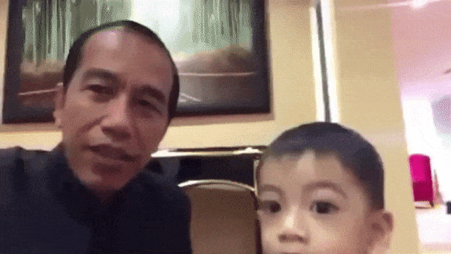 Nge-vlog bareng Joko Widodo. (Foto: Instagram @janethesss)