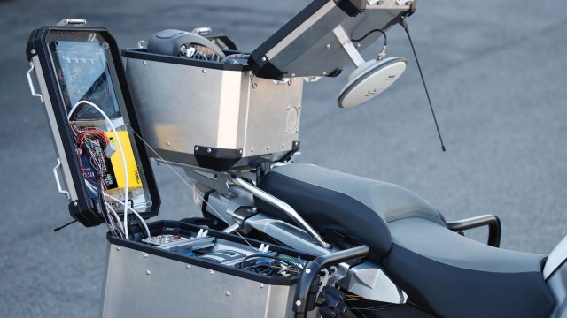 Sistem otonomus pada BMW R 1200 GS (Foto: dok. BMW Motorrad)
