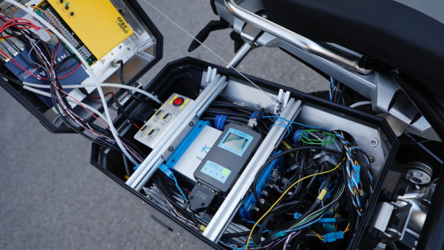 Sistem otonomus pada BMW R 1200 GS (Foto: dok. BMW Motorrad)