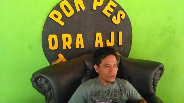 Gus Miftah, pengasuh pondok pesantren Ora Aji, Kalasan, Sleman, DIY. (Foto: Arfiansyah Panji Purnandaru/kumparan)