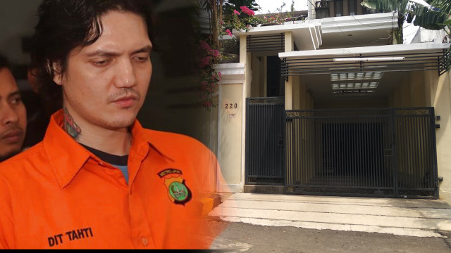 Ozzy Albar dan kediaman keluarga Albar. (Foto: Munady dan Alexander Vito/kumparan)