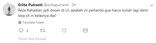 7 Tanggapan Lucu Netizen saat Reza Rahadian Jadi Dosen UI (1)