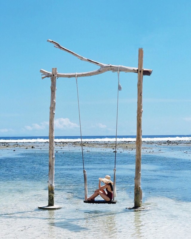 Kadek Arini Saat di Gili Trawangan, Lombok Foto: Instagram (@kadekarini)