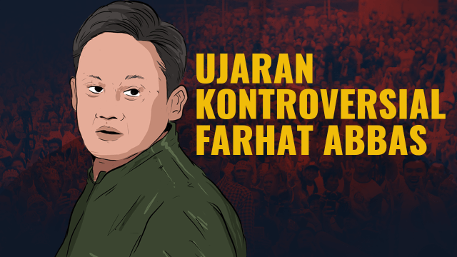 Ujaran Kontroversial Farhat Abbas (Foto: Muhammad Faisal N/kumparan)