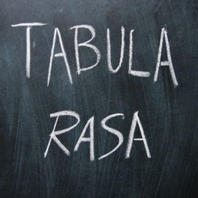 TABULA RASA BY JOHN LOCKE