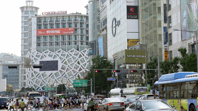 Kawasan Dongdaemun yang sibuk (Foto: Flickr/Republic of Korea)