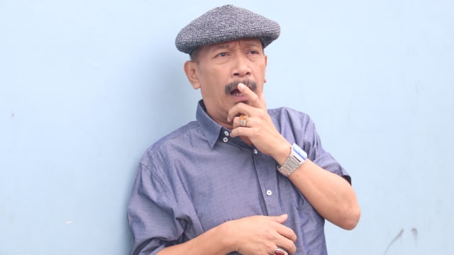 Pelawak Polo di kawasan Tendean, Jakarta Selatan (Foto: Munady Widjaja)