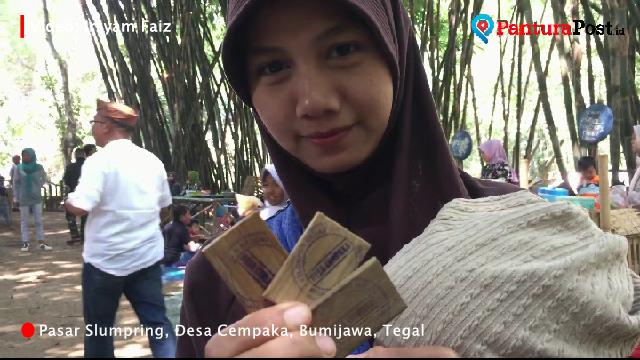 Pasar Slumpring Tegal, Wisata Kuliner Tradisional Serba Bambu (1)
