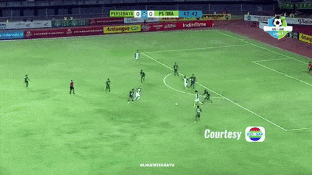 Gol Aleksandar Rakic. (Foto: Youtube/Liga1Match)