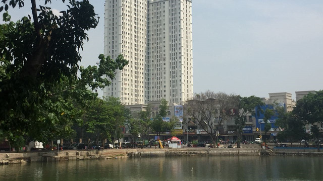 Suasana Danau Sunter, Jumat (14/9). Foto: Fachrizal/kumparan