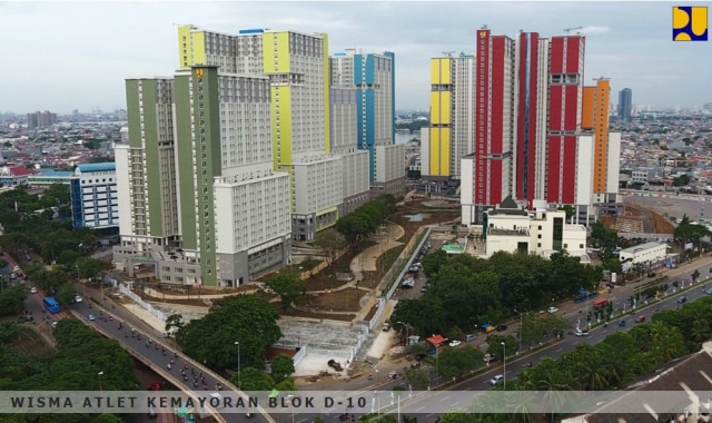 Wisma Atlet Kemayoran (Foto: Kementerian PUPR)