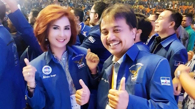 Ririn Suryo, dan Roy Suryo. (Foto: Instagram/@ririen_suryo)