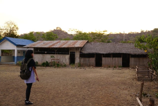 Kondisi SD Kelas Jauh Halimuti, Desa Silawan, Nusa Tenggara Timur, Sabtu (15/9/2018). (Foto: Sheila Yunani/kumparan)