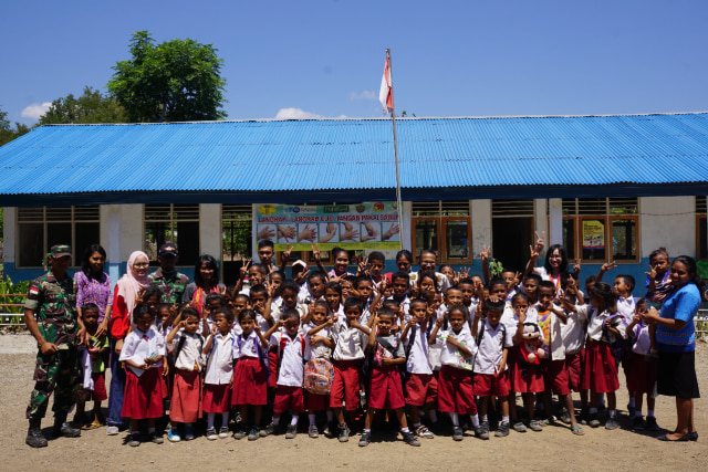 Kondisi SD Kelas Jauh Halimuti, Desa Silawan, Nusa Tenggara Timur, Sabtu (15/9/2018). (Foto: Nindya wulandari/kumparan)