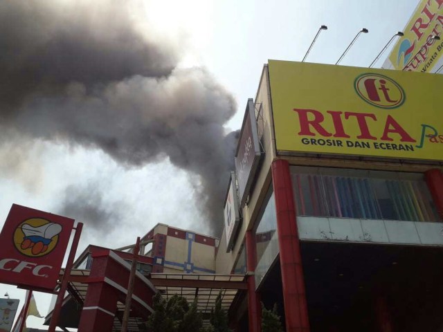 Sumber Kebakaran Rita Supermall Tegal Berasal dari Tempat Karaoke