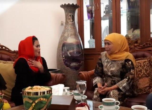 Khofifah: Saya dan Mbak Puti Sudah Kenal Lama