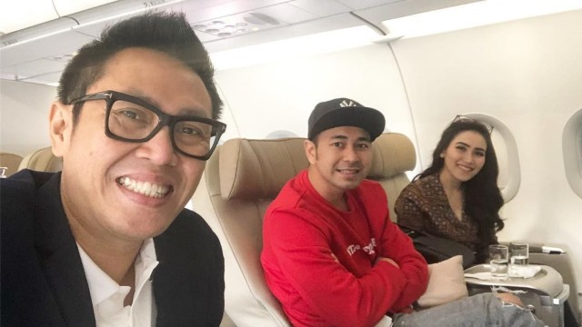 Eko Patrio, Raffi Ahmad, Ayu Ting Ting. (Foto: Instagram @ekopatriosuper)