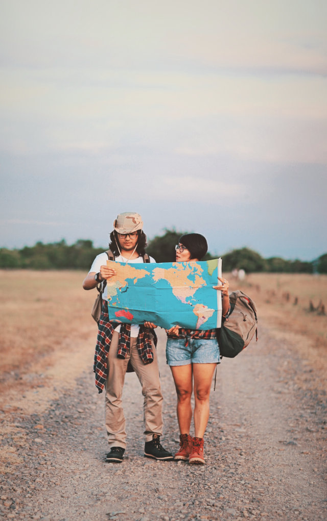 Pasangan pendaki, Abex dan Billy (Foto: Abex)