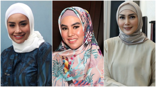 Shinta Bachir, Kartika Putri, dan Fenita Arie. (Foto: Jafrianto/kumparan, Munady)