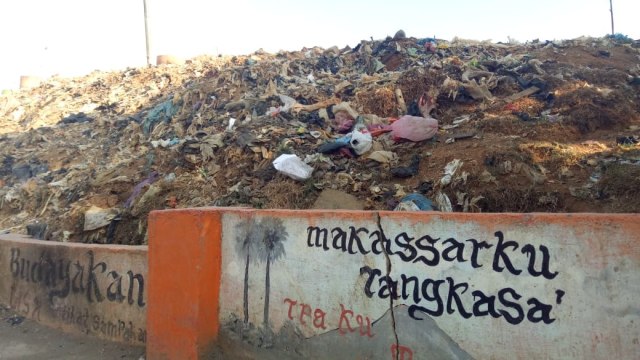 Lokasi TPAS TAMANGAPA Makassar. (Foto: Pranamya Dewanti/kumparan)