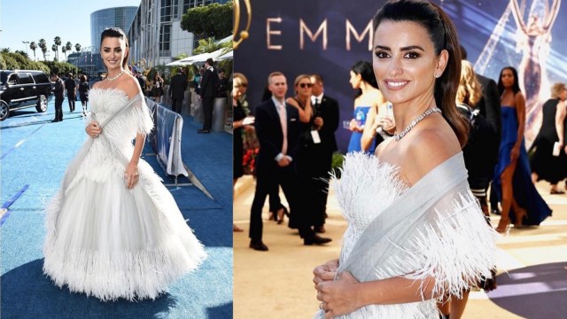 Penelope Cruz (Foto: Dok. @dillonjbreckenridge dan @staciefordweddings/Instagram)