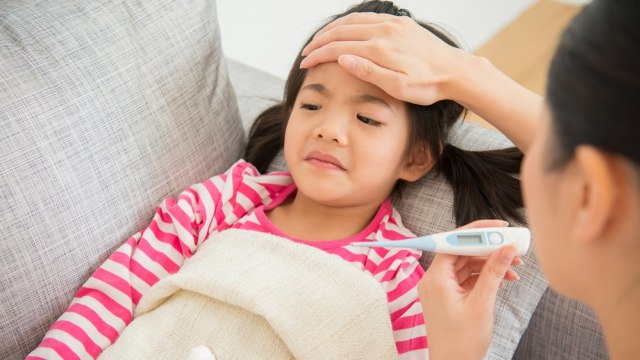 Ilustrasi anak sakit. (Foto: Shutterstock)