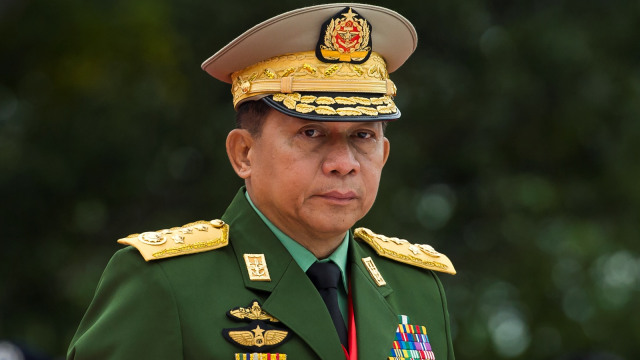 Min Aung Hlaing. (Foto: AFP/Ye Aung Thu)