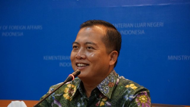 Direktur Perlindungan WNI Kementerian Luar Negeri Lalu Muhammad Iqbal. (Foto: Helmi Afandi/kumparan)