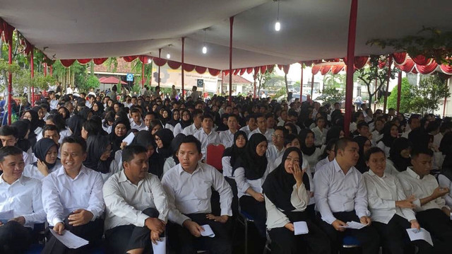 Peserta CPNS Kementan. (Foto: Dok. Kementan)