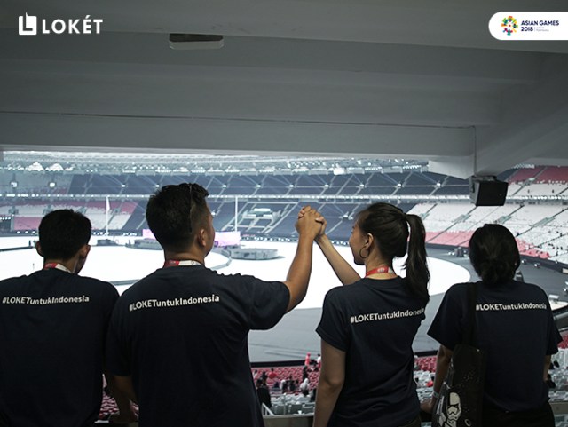Asian Games 2018: LOKET Hadirkan Solusi Pertiketan Pengunjung