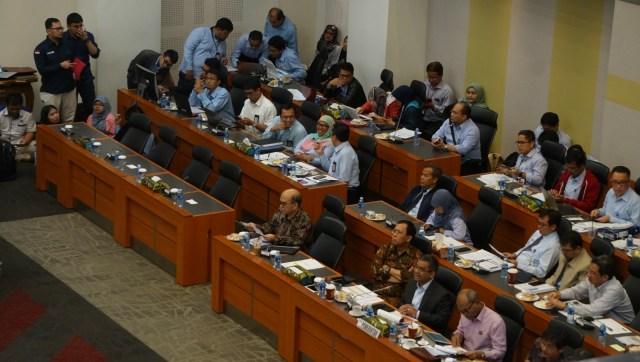 Rapat Badan Anggaran DPR RI dengan pemerintah di Gedung DPR RI, Jakarta, Rabu (19/9/2018). (Foto: Nugroho Sejati/kumparan)