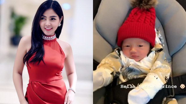Bella Shofie dan anak pertamanya. (Foto: Instagram @bellashofie5292)
