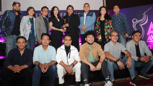Acara Ami Award yang di hadiri sejumlah kalangan. (Foto: Munady Widjaja)