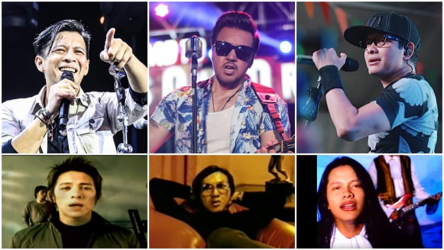 Ariel 'NOAH', David 'Naif', Armand Maulana (Foto: Instagram @noah_site, @davidbayu, @armandmaulana04, YouTube Musica Studio's, Eswadi Othman, Sony Music Entertainment Indonesia)