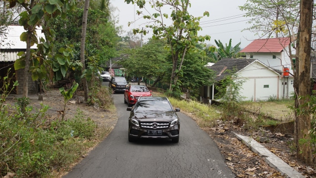 Media test drive Mercedes Benz GLA 200 AMG Line (Foto: Aditya Pratama Niagara/kumparanOTO)