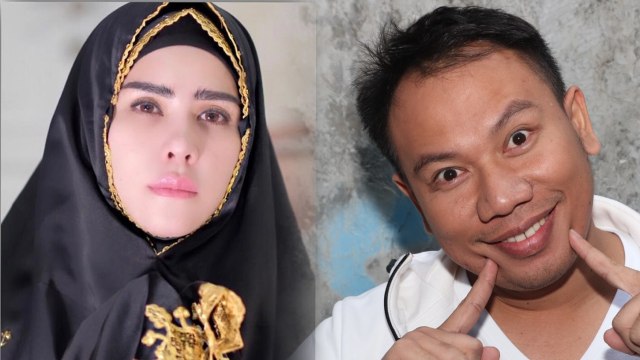 Angel Lelga dan Vicky Prasetyo. (Foto: Instagram @angellelga, Munady Widjaja)