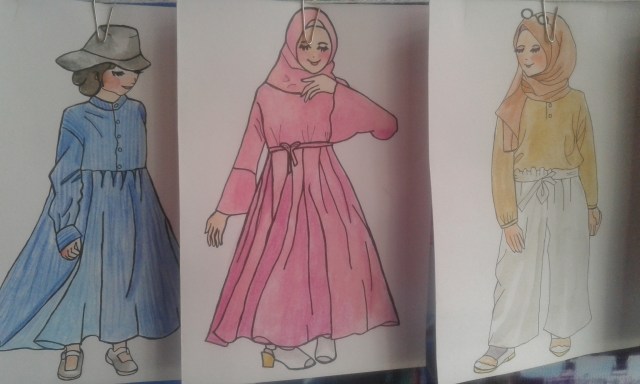 Jualan Gambar via Medsos, Gadis Tuna Rungu Wicara Ini Ingin Beli Alat Dengar dan Sekolah (1)