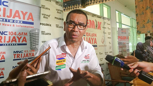 Arya Sinulingga (Jubir Jokowi-Ma'ruf). (Foto: Yuana Fatwalloh/kumparan)