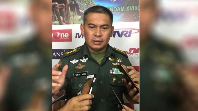 Kapendam XVII/Cenderawasih Kolonel Inf Muhammad Aidi (Foto: Dok. Humas TNI AD)