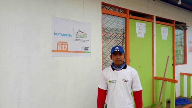 Bantuan crowdfunding kumparan bersama ACT untuk korban gempa Lombok. (Foto: Ardhana Pragota/kumparan)