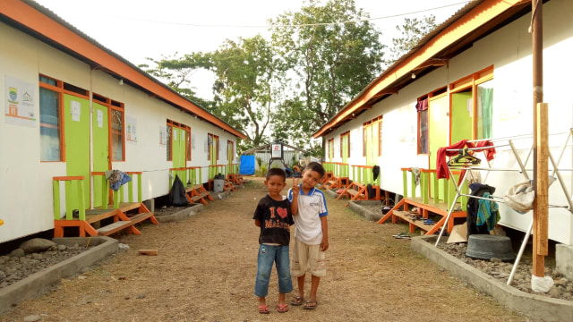 Bantuan crowdfunding kumparan bersama ACT untuk korban gempa Lombok. Foto: Ardhana Pragota/kumparan