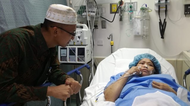 WNI yang ditemukan terkapar di parkiran Rumah Sakit Jeddah (Foto: Dok. KJRI Jeddah)