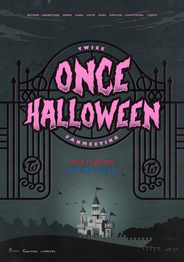TWICE Rilis Poster Fanmeeting Once Hallowen (1)