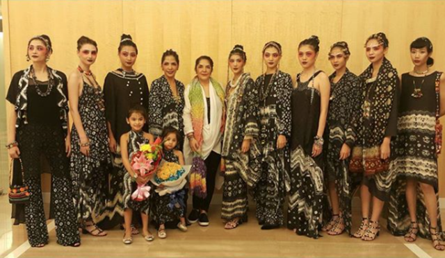 Batik Jumputan  (Foto: Instagram @gheapanggabeanprivate)