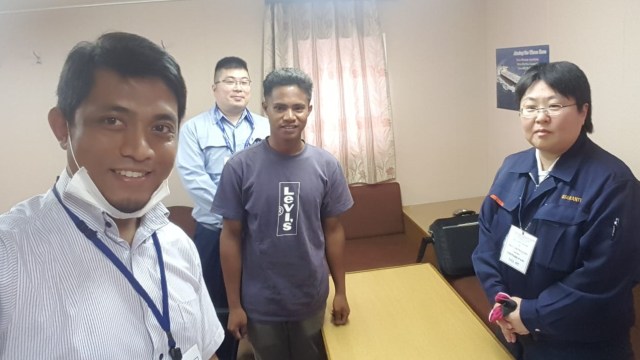 WNI asal Manado yang terdampar di Laut Guam (Foto: Dok. Direktorat PWNI Kementerian Luar Negeri)